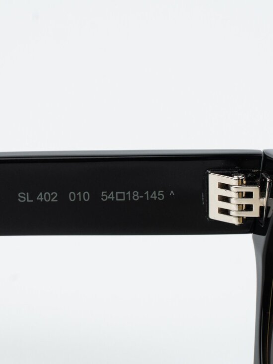 Saint Laurent Women Sunglasses Black Yellow Rectangle SL402 010 NEW AUTHENTIC main image 12